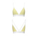 Спортивний топ з подвійними бретелями Passion PS007 TOP L, yellow - Фото №4