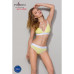 Спортивный топ с двойными бретелями Passion PS007 TOP M, yellow - Фото №3