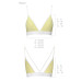 Спортивный топ с двойными бретелями Passion PS007 TOP M, yellow - Фото №5