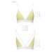 Спортивный топ с двойными бретелями Passion PS007 TOP XL, yellow - Фото №5