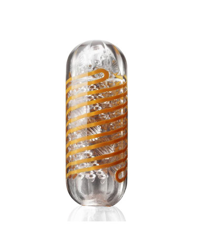Мастурбатор Tenga Spinner 05 Beads с упругой стимулирующей спиралью внутри - Фото №1