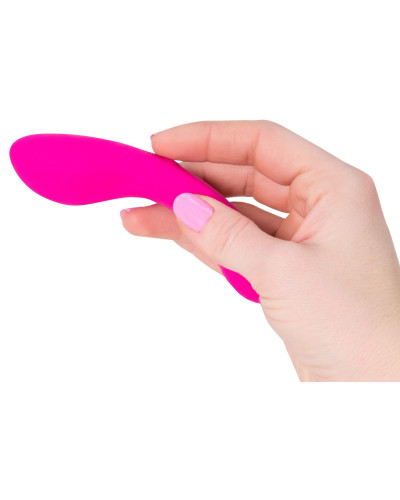 Мінівібратор The Mini Swan Wand, два вібромотора, для вагінально-кліторальний стимуляції - Фото №2