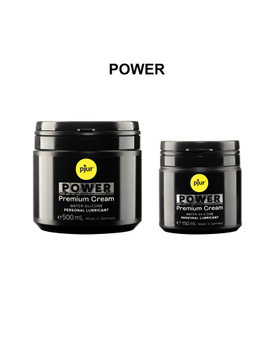 Густа змазка для фістингу та анального сексу pjur POWER Premium Cream 150 мл на гібридній основі - Фото №4