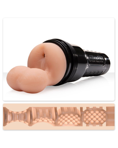Мастурбатор-попка Fleshlight FleshSack с мошонкой - Фото №1