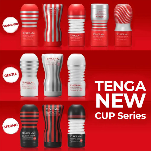 Мастурбатор Tenga Rolling Head Cup Gentle с интенсивной стимуляцией головки