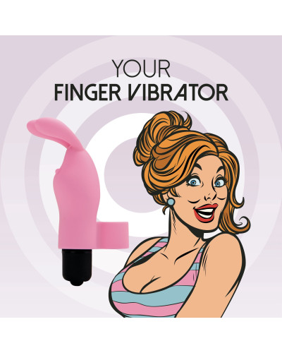 Вибратор на палец FeelzToys Magic Finger Vibrator Pink - Фото №2