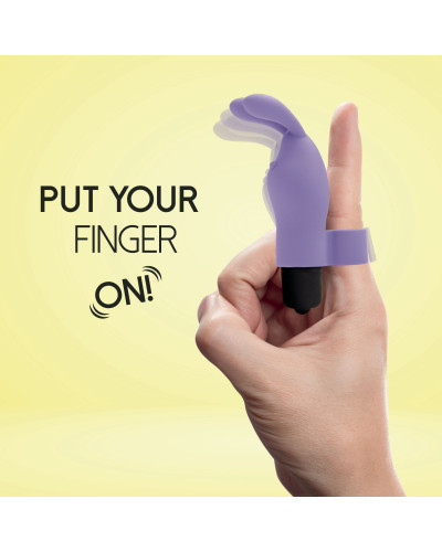 Вібратор на палець FeelzToys Magic Finger Vibrator Purple - Фото №3