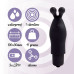Вібратор на палець FeelzToys Magic Finger Vibrator Black - Фото №5