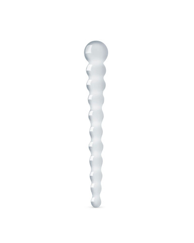 Стеклянный дилдо в виде бусин Gildo Glass Dildo No. 20 - Фото №1