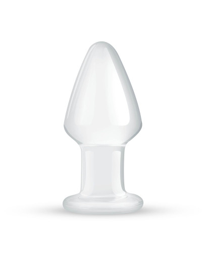 Скляна анальна пробка Gildo Glass Buttplug No. 25 - Фото №1