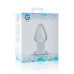 Скляна анальна пробка Gildo Glass Buttplug No. 25 - Фото №4