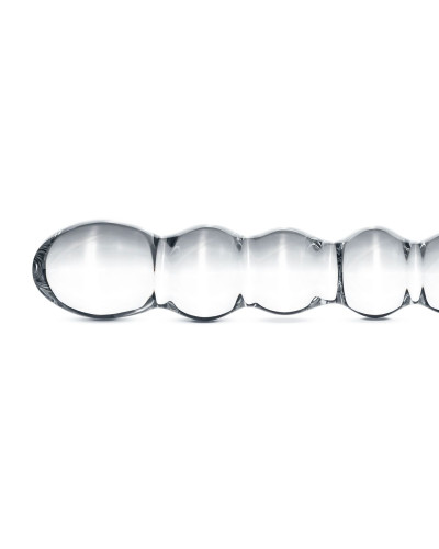 Стеклянный дилдо в виде бусин Gildo Glass Dildo No. 19 - Фото №2
