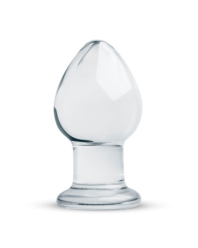 Стеклянная анальная пробка Gildo Glass Buttplug No. 26 - Фото №1
