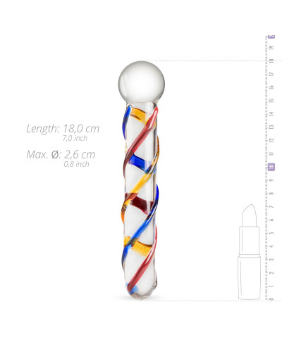 Скляний дилдо Gildo Glass Dildo No. 10 - Фото №2