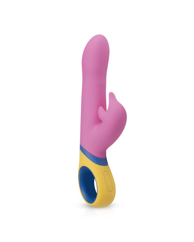 Вібратор-кролик з ротацією PMV20 Copy - Dolphin Vibrator - Фото №1
