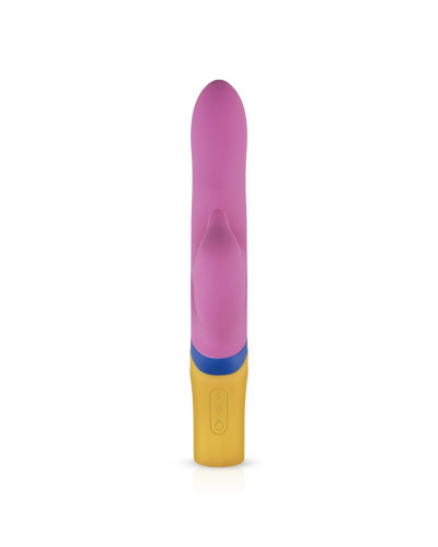 Вібратор-кролик з ротацією PMV20 Copy - Dolphin Vibrator - Фото №4