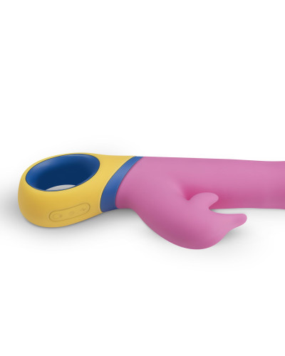 Вібратор-кролик з ротацією PMV20 Copy - Dolphin Vibrator - Фото №5