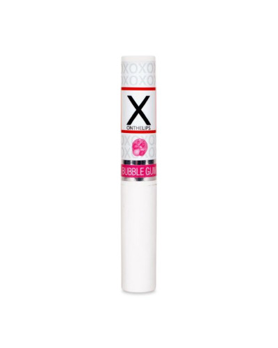 Стимулювальний бальзам для губ унісекс Sensuva - X on the Lips Bubble Gum з феромонами, жуйка - Фото №3