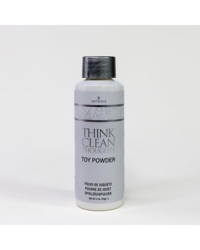 Пудра для ухода за игрушками Sensuva Think Clean Thoughts Toy Powder (56 г) - Фото №1
