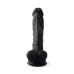 Фаллоимитатор SilexD Vetus Black (MODEL 1 size 8in), двухслойный, силикон+Silexpan, диаметр 4,2см - Фото №3