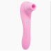 Вібратор і вакуумний стимулятор Alive Midnight Quiver Pink - іграшка 2 в 1 - Фото №1