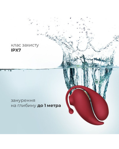 Смарт іграшка Adrien Lastic Inspiration: віброяйце і вакуумний стимулятор з керуванням зі смартфону - Фото №5