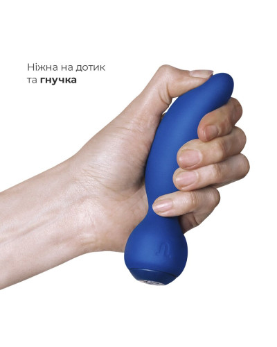 Анальна вібропробка Adrien Lastic Little Rocket макс. діаметр 3,5 см, soft-touch - Фото №3