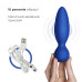 Анальна вібропробка Adrien Lastic Little Rocket макс. діаметр 3,5 см, soft-touch - Фото №4