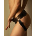 Трусики для страпона Strap-On-Me Leatherette Harness CURIOUS - Фото №8
