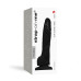 Реалистичный фаллоимитатор Strap-On-Me SOFT REALISTIC DILDO Black - Size S - Фото №3
