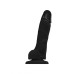 Реалистичный фаллоимитатор Strap-On-Me SOFT REALISTIC DILDO Black - Size M - Фото №1
