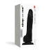 Реалистичный фаллоимитатор Strap-On-Me SOFT REALISTIC DILDO Black - Size M - Фото №3