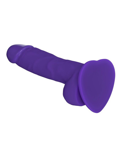 Реалістичний фалоімітатор Strap-On-Me SOFT REALISTIC DILDO Violet - Size M - Фото №2