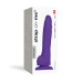 Реалістичний фалоімітатор Strap-On-Me SOFT REALISTIC DILDO Violet - Size M - Фото №3