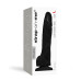 Реалістичний фалоімітатор Strap-On-Me SOFT REALISTIC DILDO Black - Size L - Фото №1