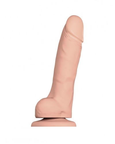 Реалістичний фалоімітатор Strap-On-Me SOFT REALISTIC DILDO Vanilla - Size L - Фото №1