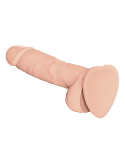 Реалістичний фалоімітатор Strap-On-Me SOFT REALISTIC DILDO Vanilla - Size L - Фото №2