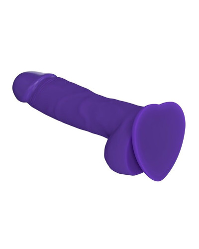 Реалістичний фалоімітатор Strap-On-Me SOFT REALISTIC DILDO Violet - Size XL - Фото №2