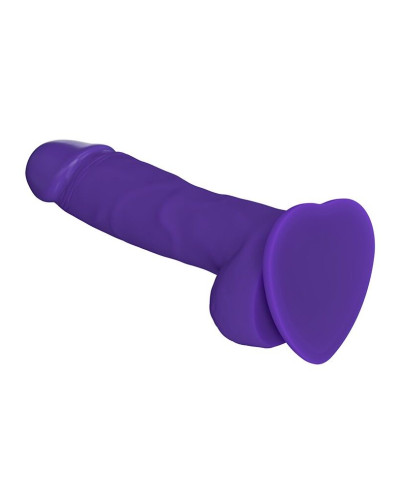 Реалістичний фалоімітатор Strap-On-Me SOFT REALISTIC DILDO Violet - Size L - Фото №2