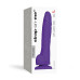 Реалістичний фалоімітатор Strap-On-Me SOFT REALISTIC DILDO Violet - Size L - Фото №3