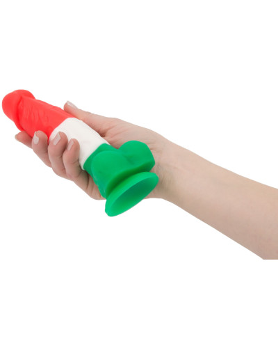 Цветной фаллоимитатор ADDICTION - LEONARDO - 7" - 3 COLOURS, 17,8 см, силикон - Фото №6