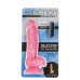 Фалоімітатор, що світиться у темряві, ADDICTION - BRANDON - 7.5 "- PINK G.I.D. / W PB, 19 см, силіко - Фото №7