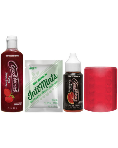 Набір для мінету Doc Johnson GoodHead Fundamentals Kit - Фото №1