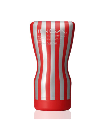 Мастурбатор Tenga Soft Case Cup (мягкая подушечка) сдавливаемый - Фото №1