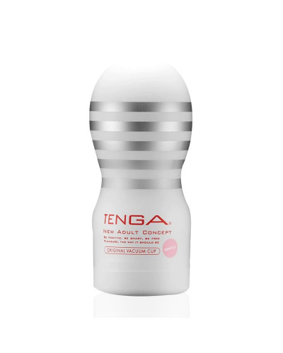 Мастурбатор Tenga Deep Throat (Original Vacuum) Cup (глубокая глотка) Gentle с вакуумной стимуляцией - Фото №1