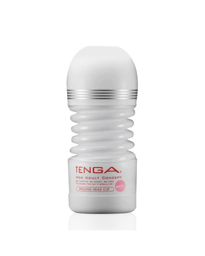 Мастурбатор Tenga Rolling Head Cup Gentle з інтенсивною стимуляцією головки - Фото №1