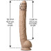 Фаллоимитатор Doc Johnson Dick Rambone Cock White (в ПЭ пакете!), диаметр 6см, длина 42см, ПВХ - Фото №4