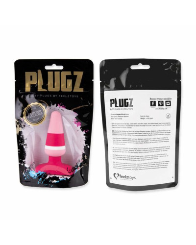 Анальна пробка FeelzToys - Plugz Butt Plug Colors Nr. 2 - Фото №3