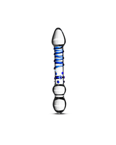 Скляний дилдо Gildo Glass Dildo No. 21 - Фото №1
