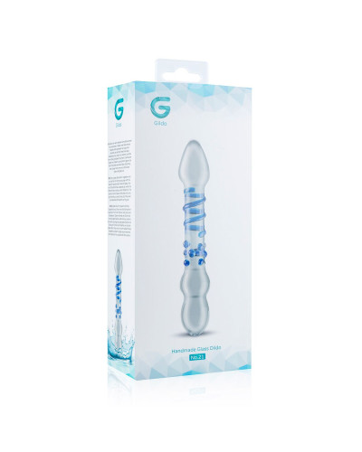 Скляний дилдо Gildo Glass Dildo No. 21 - Фото №5